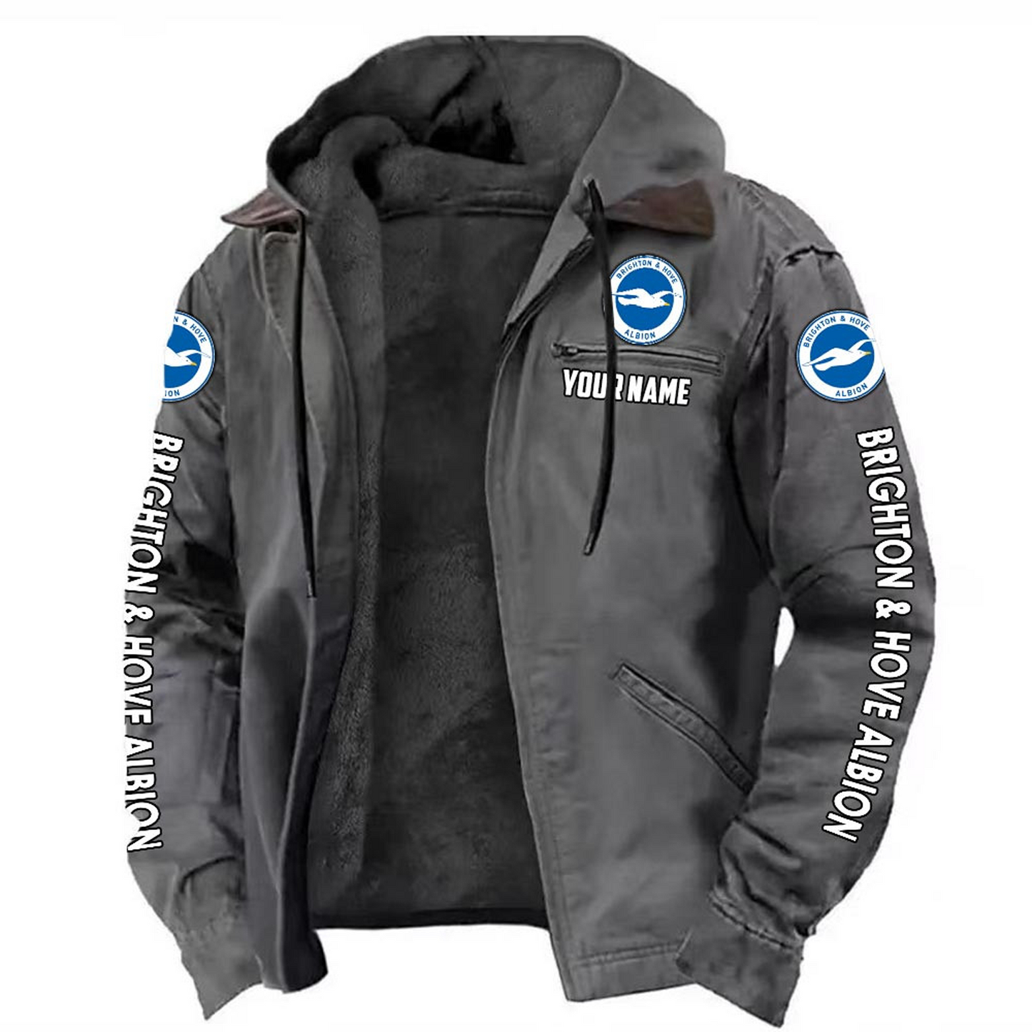 BRI x EPL Zip Hoodie DATND TANTD