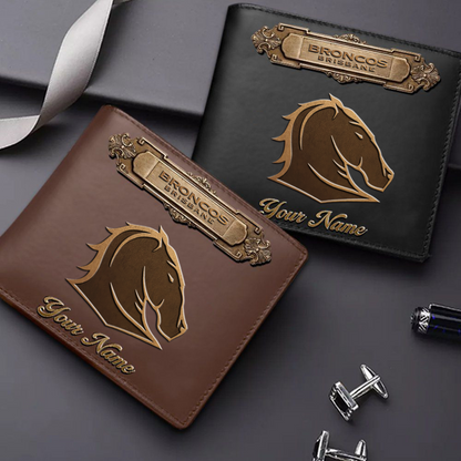 BRI x NRL Premium Leather Wallet - Personalized Edition DatND DVT