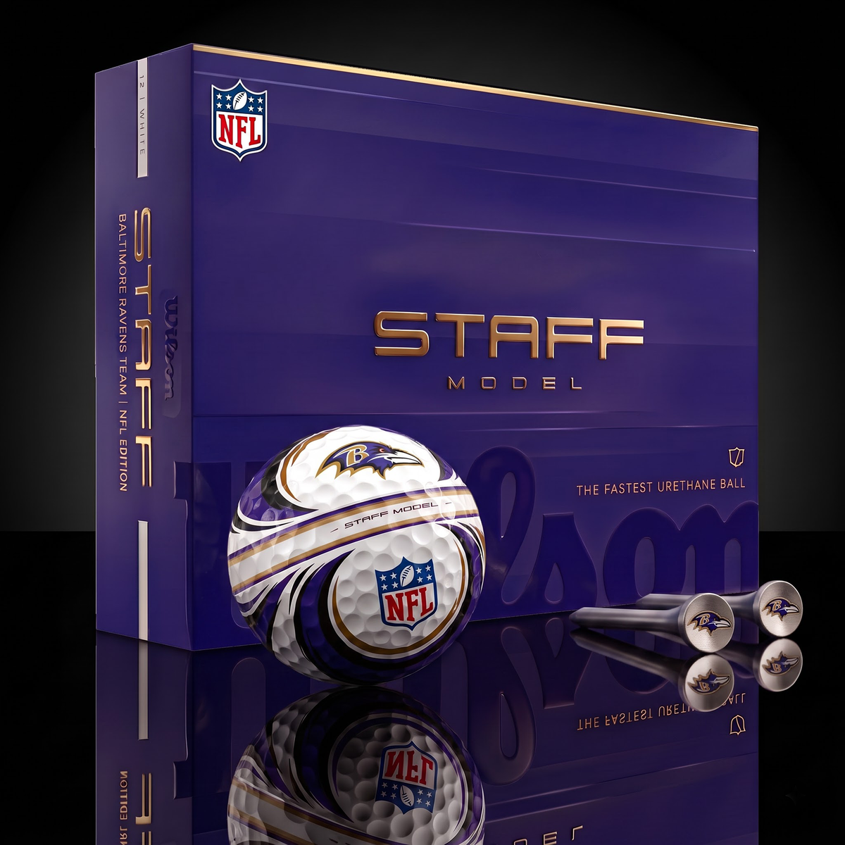 BR_Premium NFL Gridiron Golf Ball Collection Signature Edition