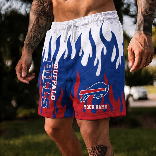 BUF X NFL Flame Shorts