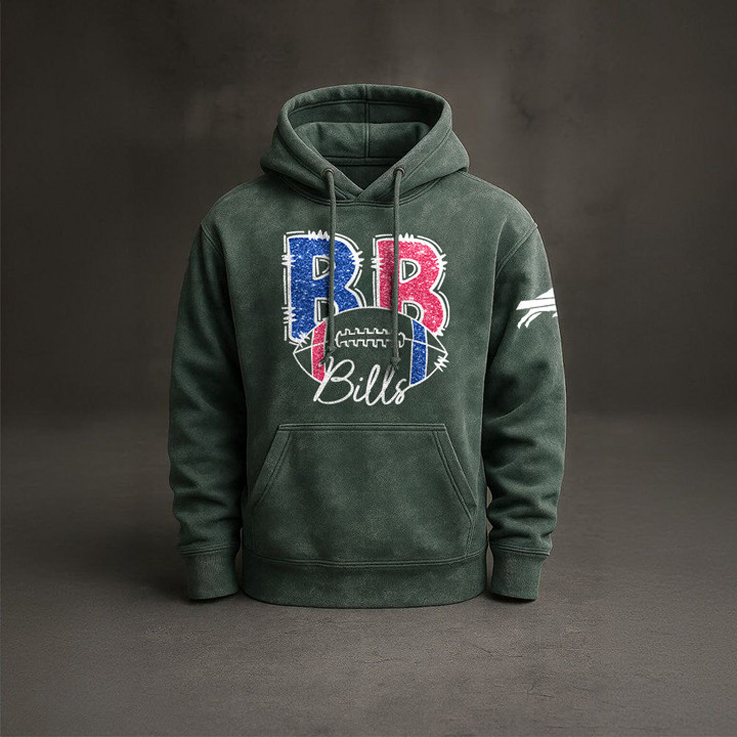 BUF x NFL Embossed Hoodie DatND THUONGNH