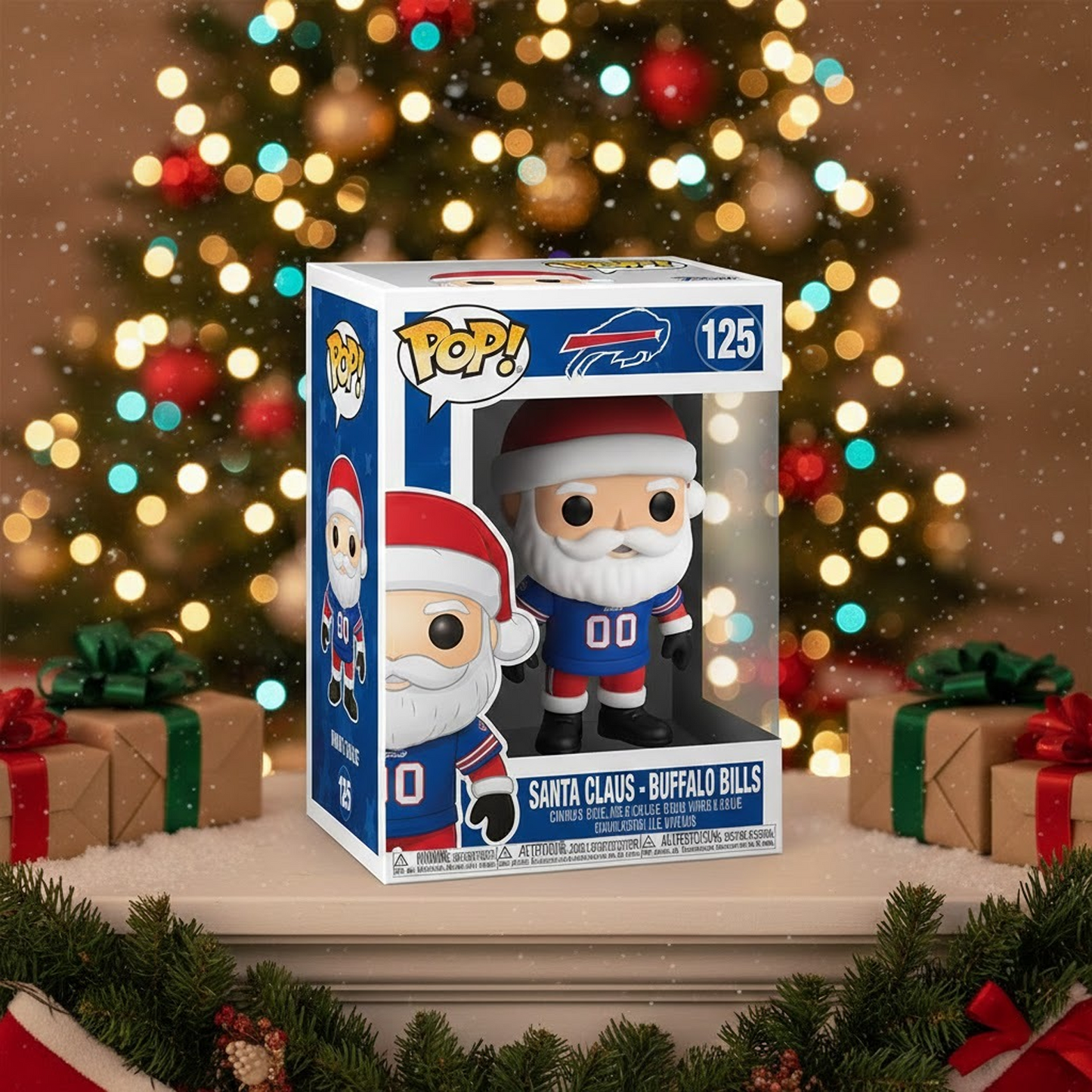 BUF x NFL Figures Santa Claus DATND TANTD