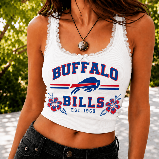 BUF x NFL Game Day Lace Tank Top Shirt