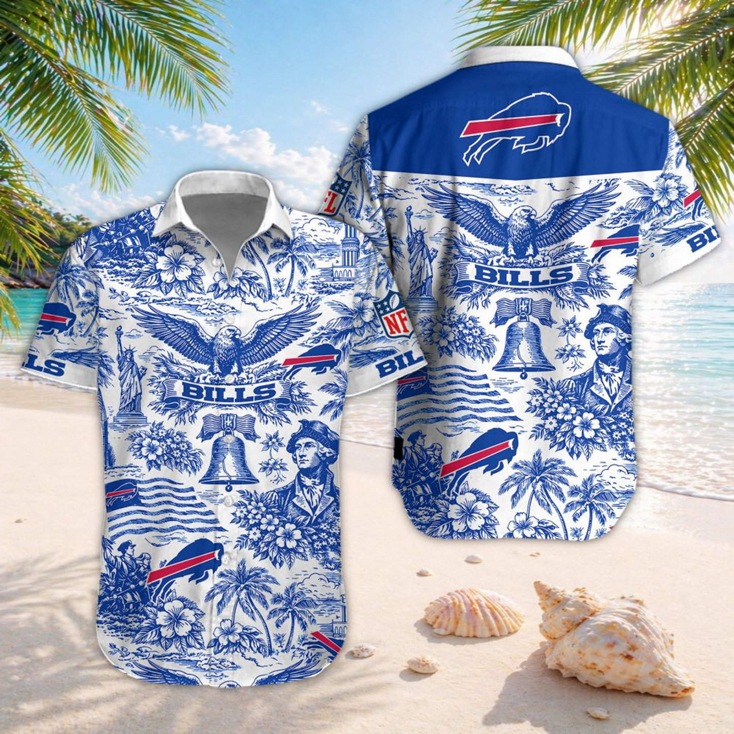 BUF x NFL Hawaiian Shirt 2006