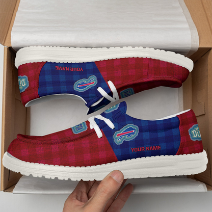 BUF x NFL Premium Hey Dude Shoes DATND TANTD