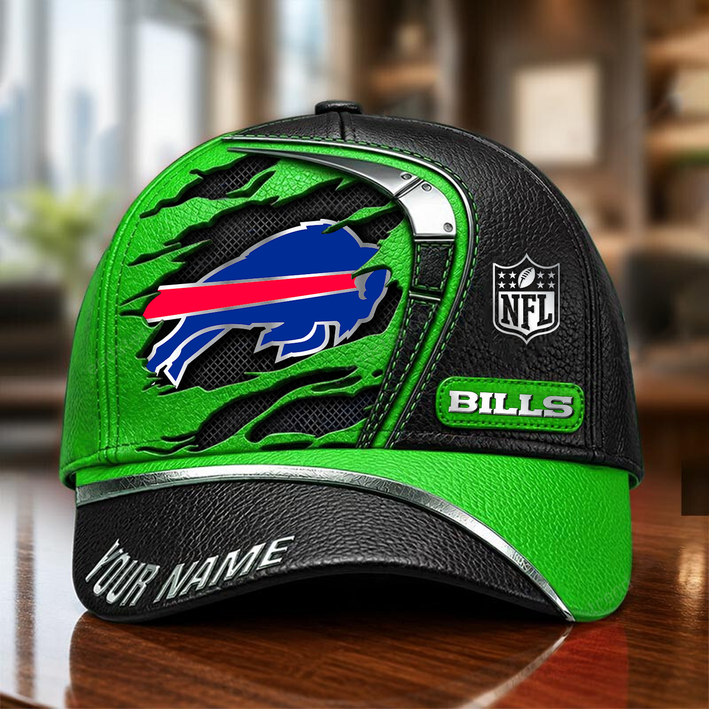 BUF x NFL Premium Multicolor 3D Cap 200626
