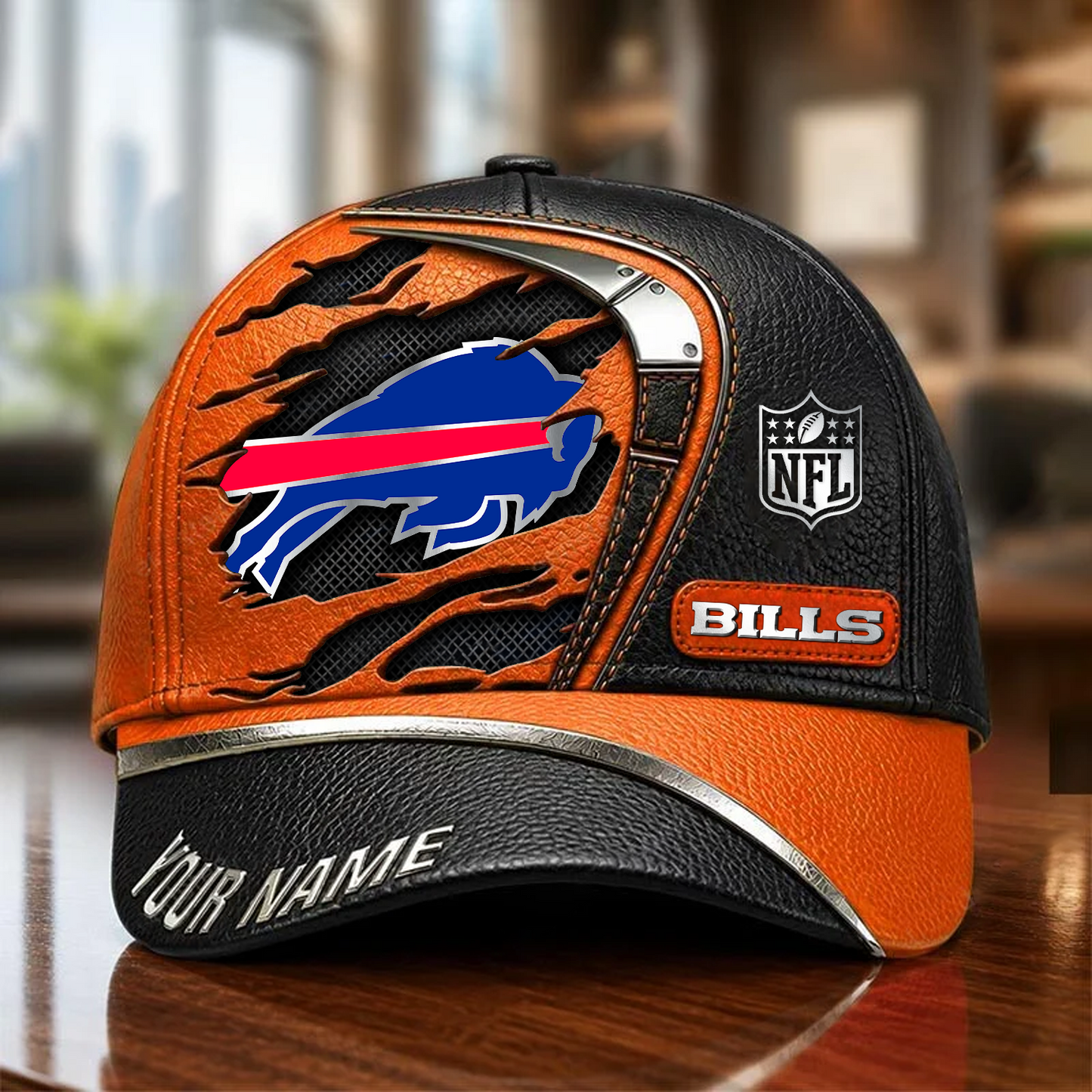 BUF x NFL Premium Multicolor 3D Cap 200626