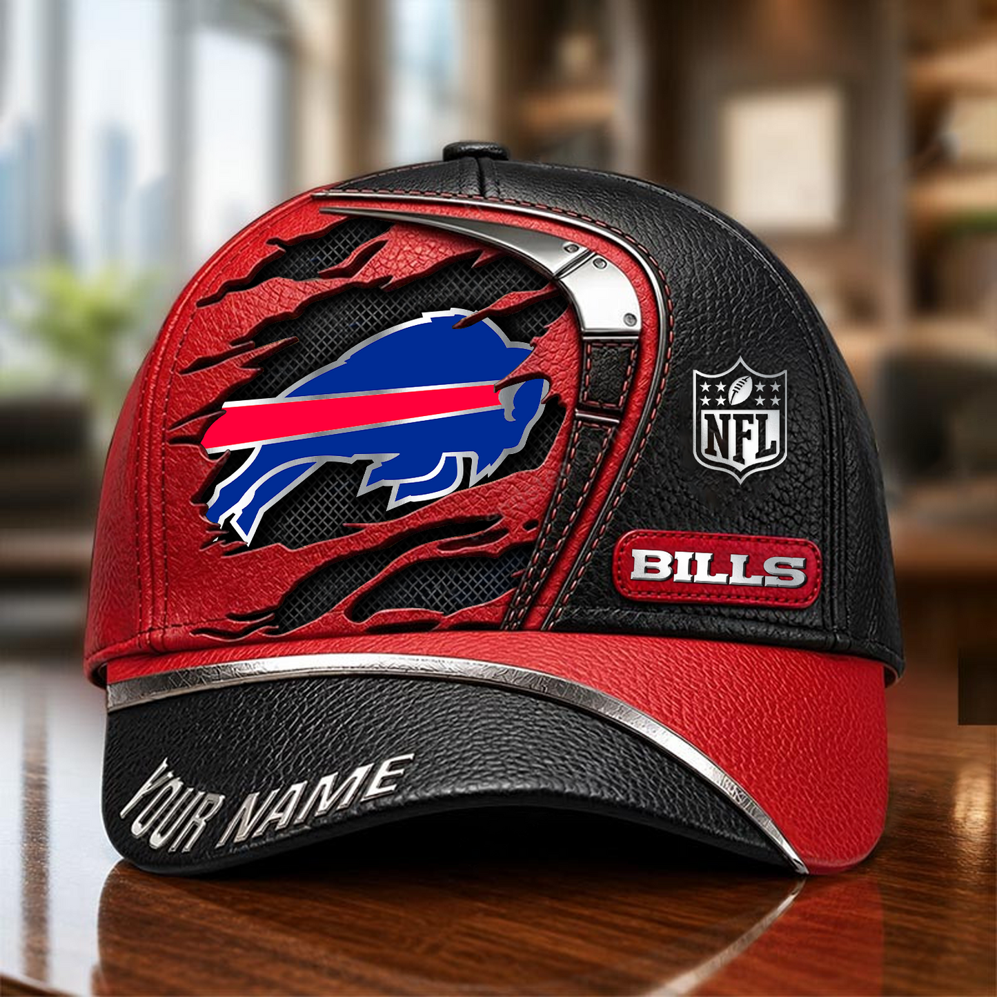 BUF x NFL Premium Multicolor 3D Cap 200626