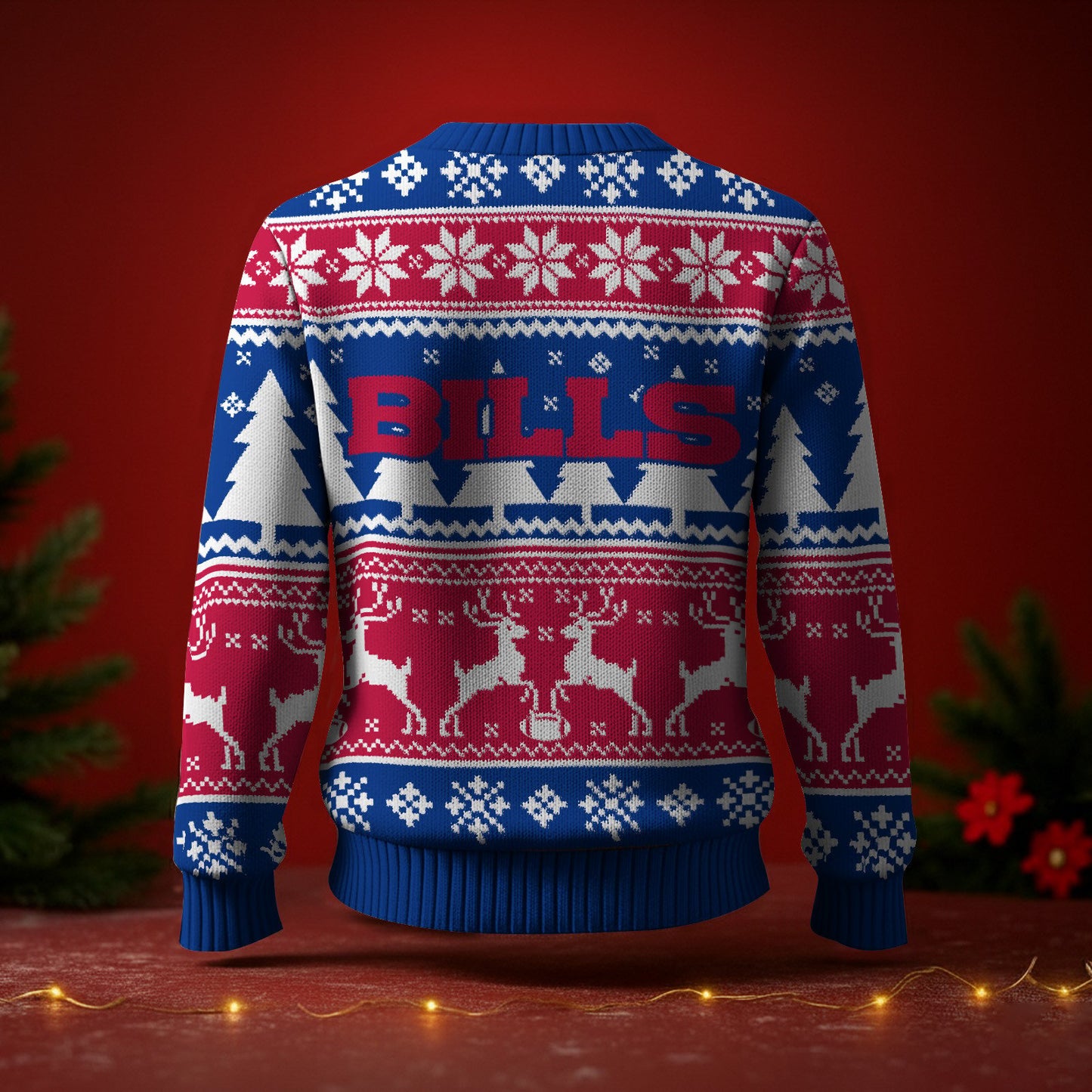 BUF x NFL Premium Ugly Christmas Sweater DatND DVT