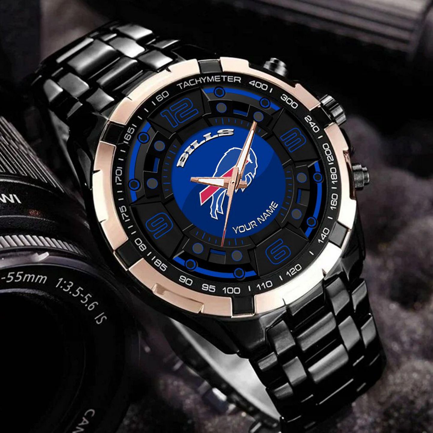 BUF x NFL Stainless Steel Watch DatND DVT