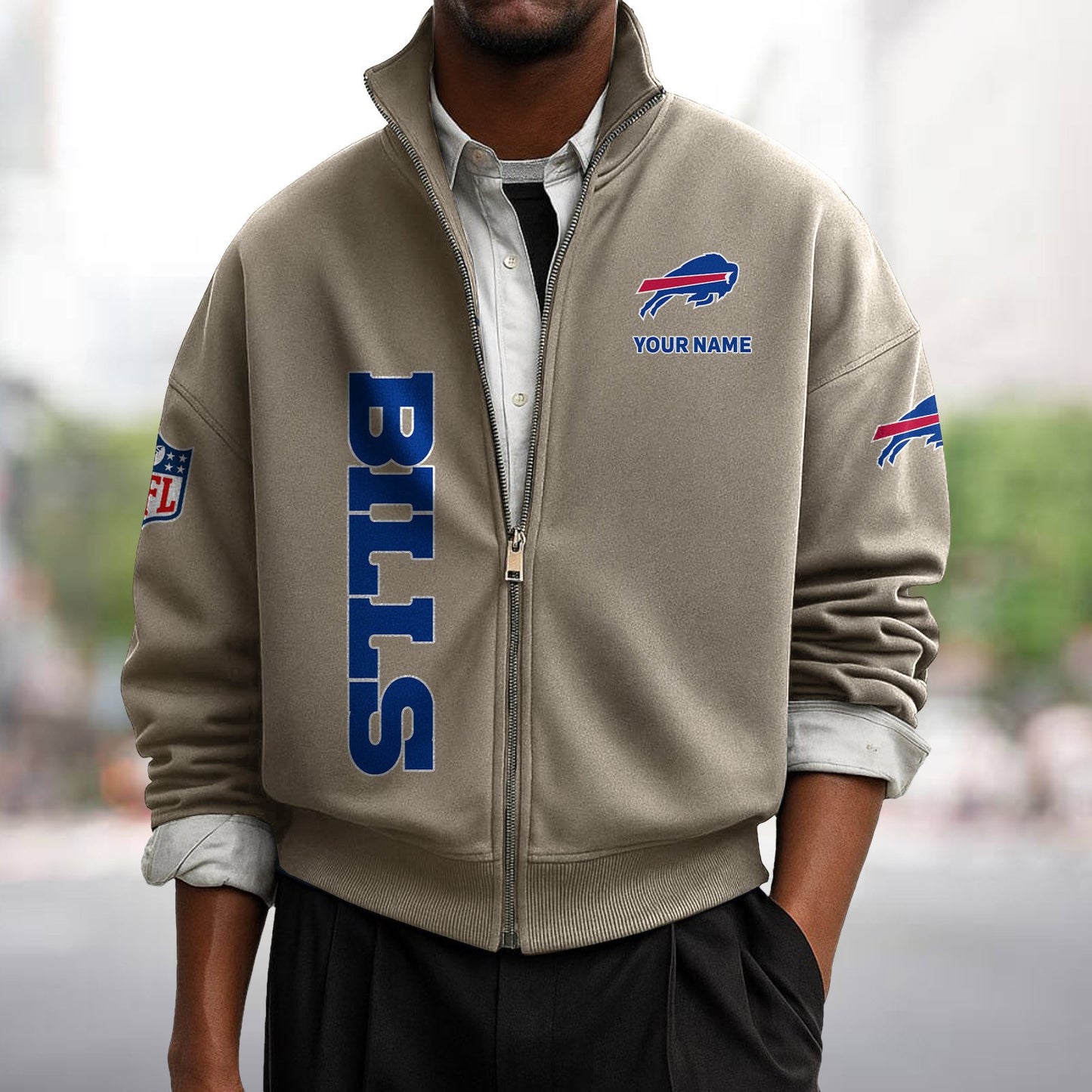 BUF x NFL Sweatshirt Full Zip DATND TANTD