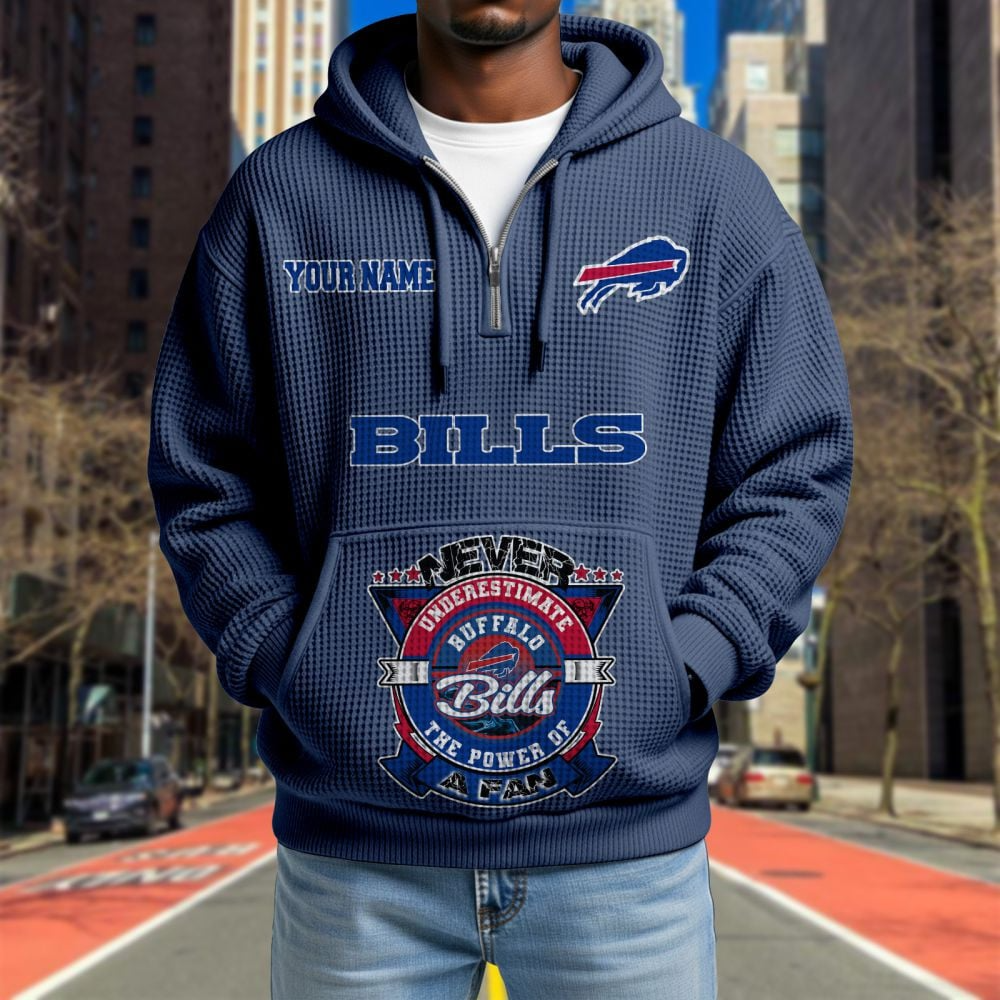 BUF x NFL Waffle Hoodie DATND TANTD