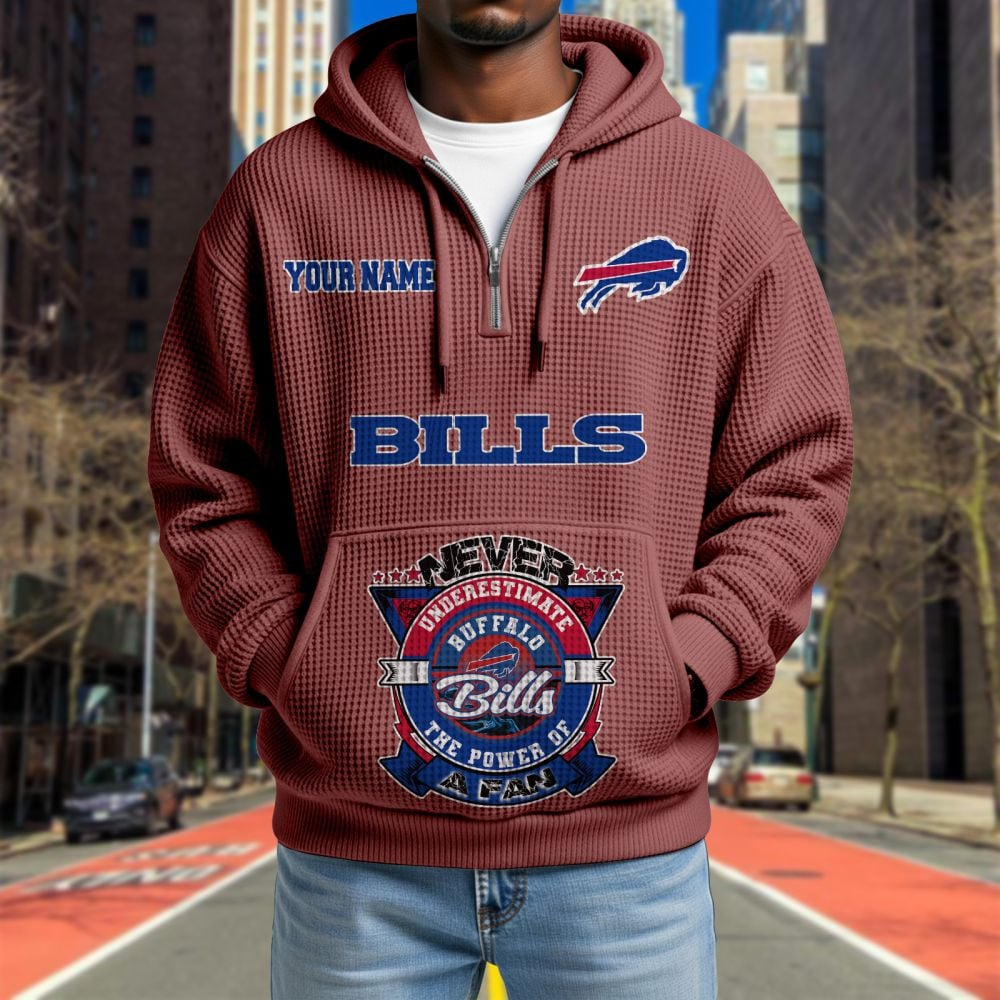 BUF x NFL Waffle Hoodie DATND TANTD