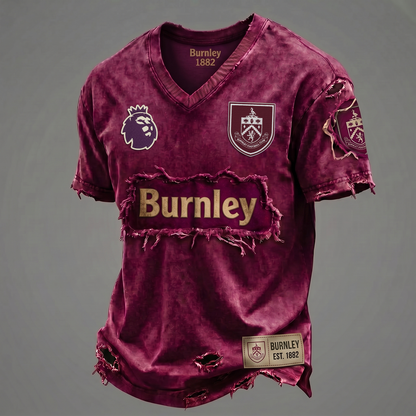 BUR X EPL Premium V-Neck T-shirt Gift For Fans 0306 NAK DATND NHT