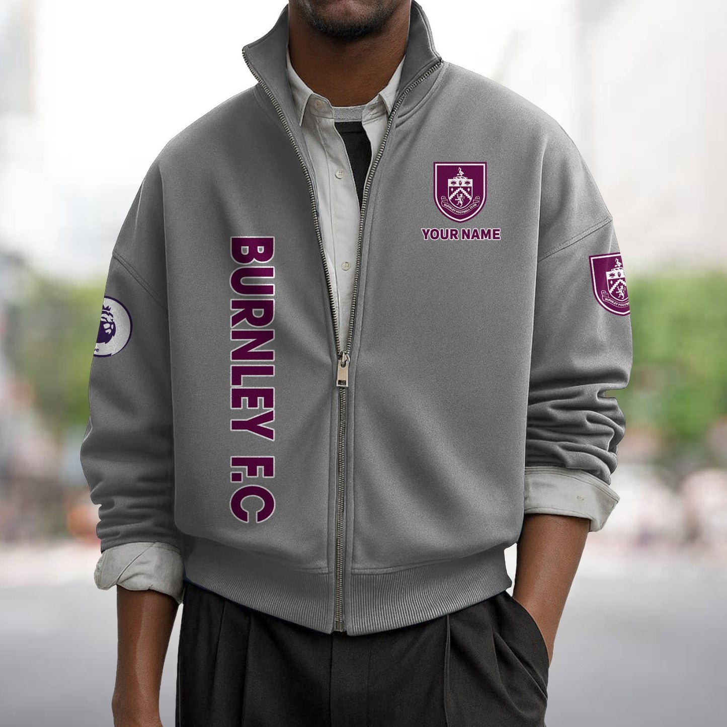 BUR x EPL Men's Zipper Sweatshirt DatND DVT