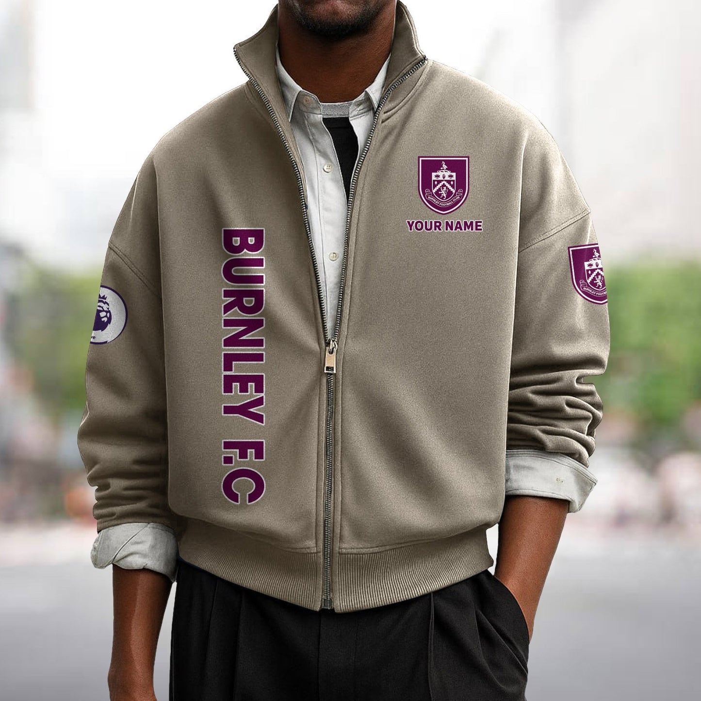 BUR x EPL Men's Zipper Sweatshirt DatND DVT