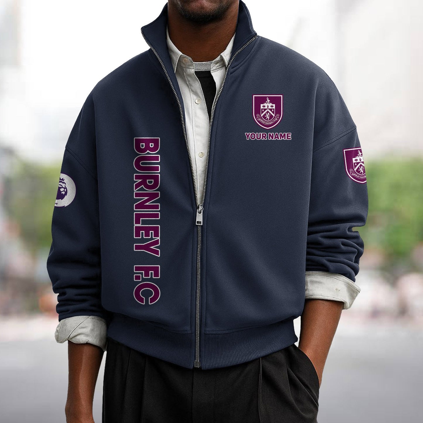 BUR x EPL Men's Zipper Sweatshirt DatND DVT