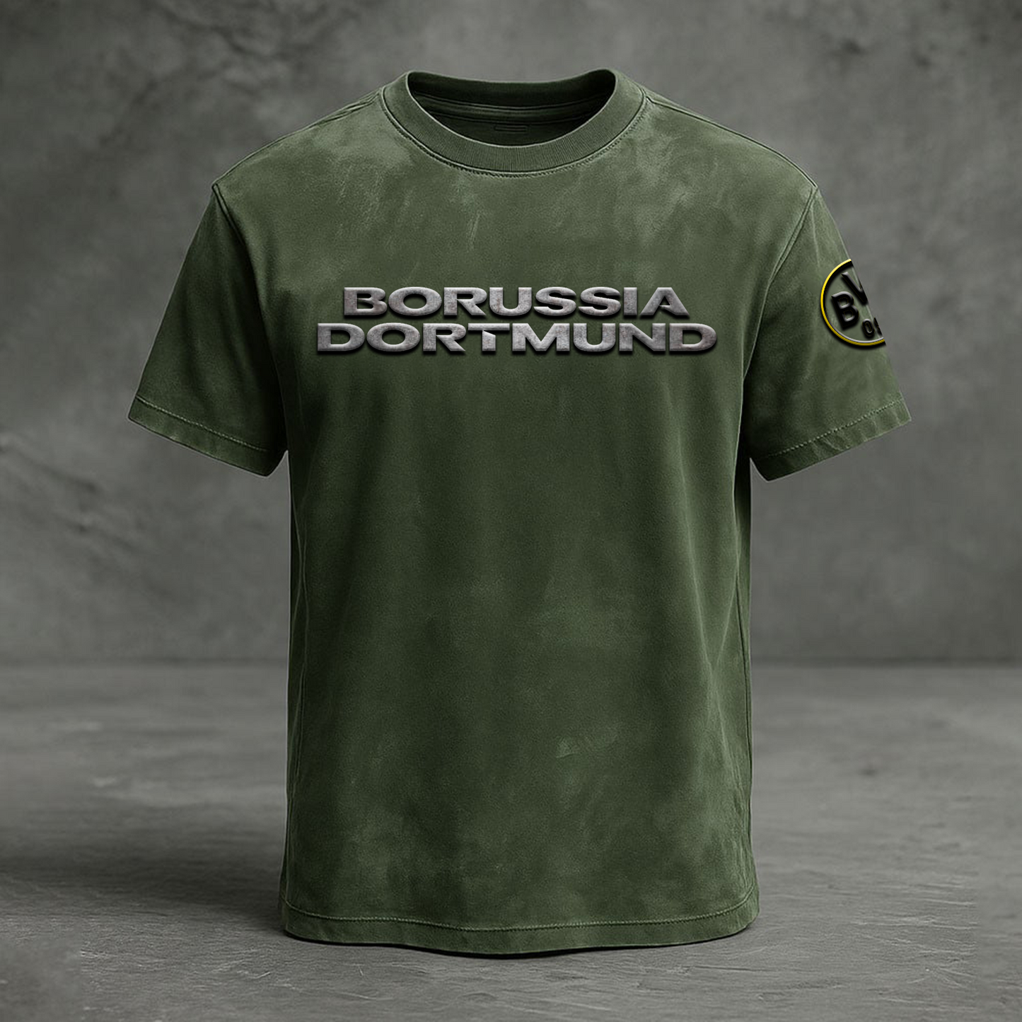 BVB x UEFA Embossed Tshirt DATND TANTD 2310