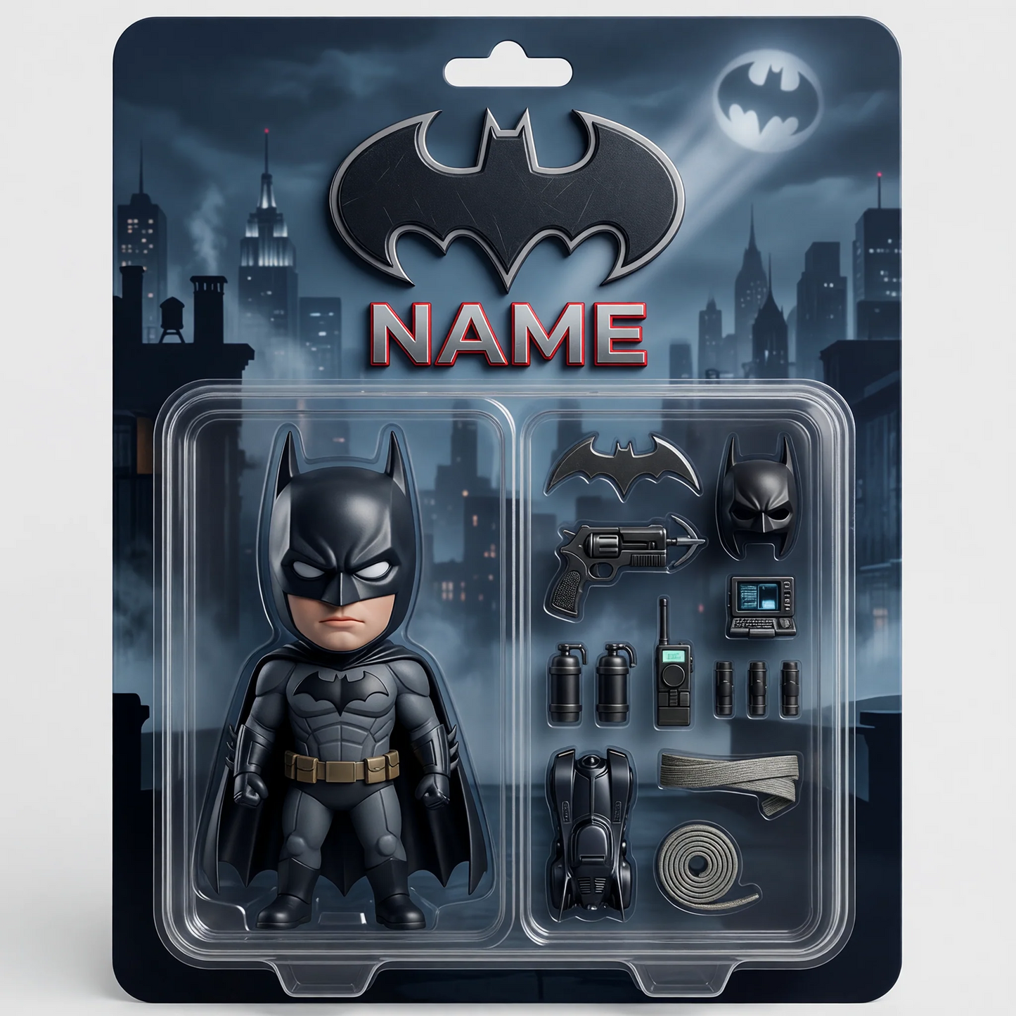 Custom Superhero Action Figure Plaque, Personalized Fan Photo Plaque, Custom Comic Hero Collectible Gift, Personalized Action Figure Display for Fans BQH