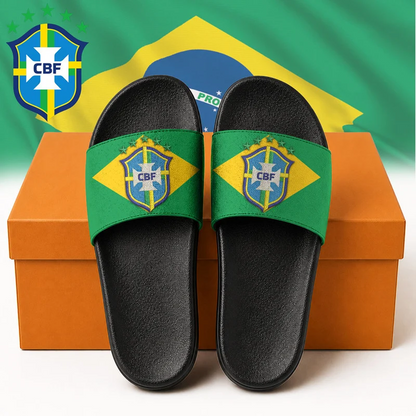 Brazil  Premium WC26 National Team Slide Slippers 0406 DatND DVT