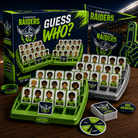 CAN X NRL ELITE FAN GUESS WHO BOARD GAME COLLECTOR EDITION