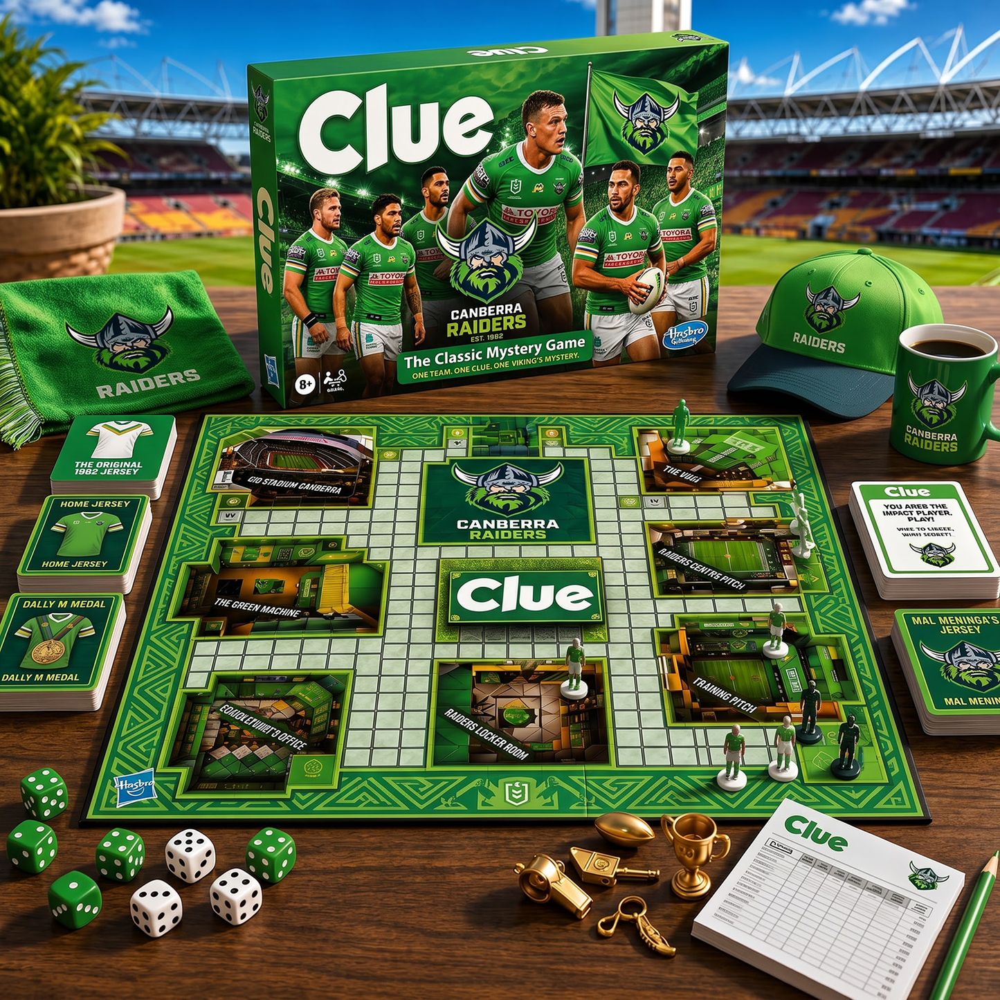 CAN X Premium NRL Hasbro Collector’s Edition Board Game