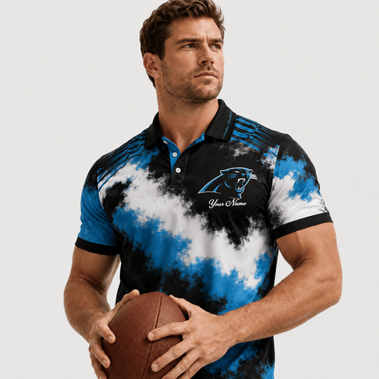 CAR X Premium NFL Premium Personalized Helmet Polo Shirt