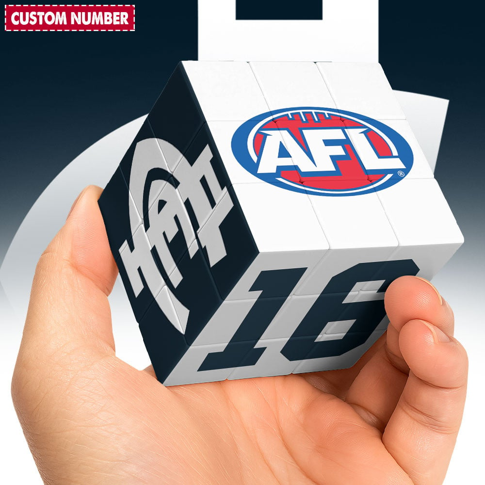 CAR x AFL Personalized Rubik Cube Gifts For Fan DDT CTND