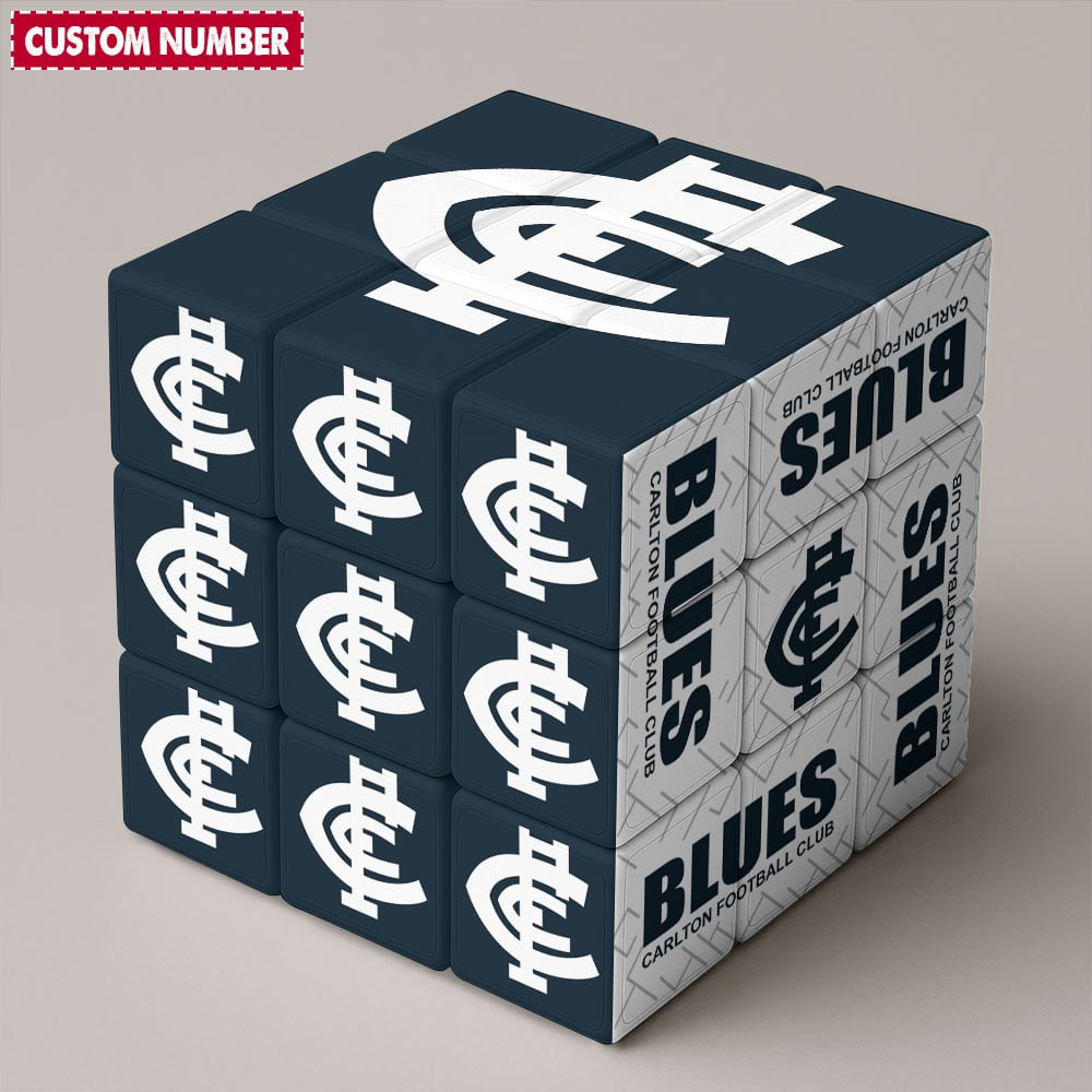 CAR x AFL Personalized Rubik Cube Gifts For Fan DDT CTND