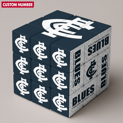 CAR x AFL Personalized Rubik Cube Gifts For Fan DDT CTND