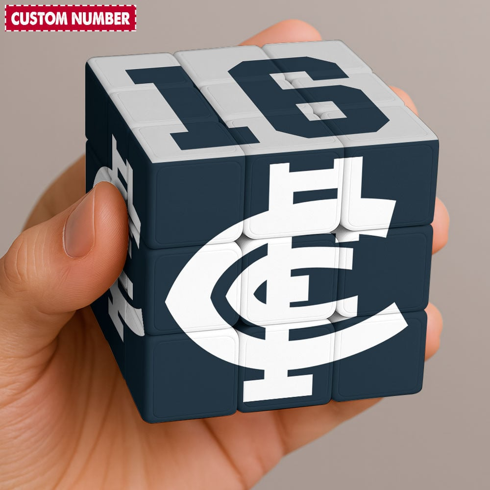 CAR x AFL Personalized Rubik Cube Gifts For Fan DDT CTND