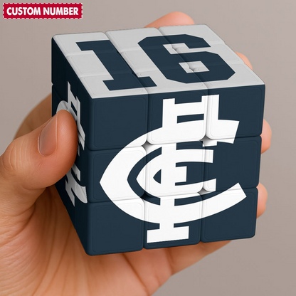 CAR x AFL Personalized Rubik Cube Gifts For Fan DDT CTND