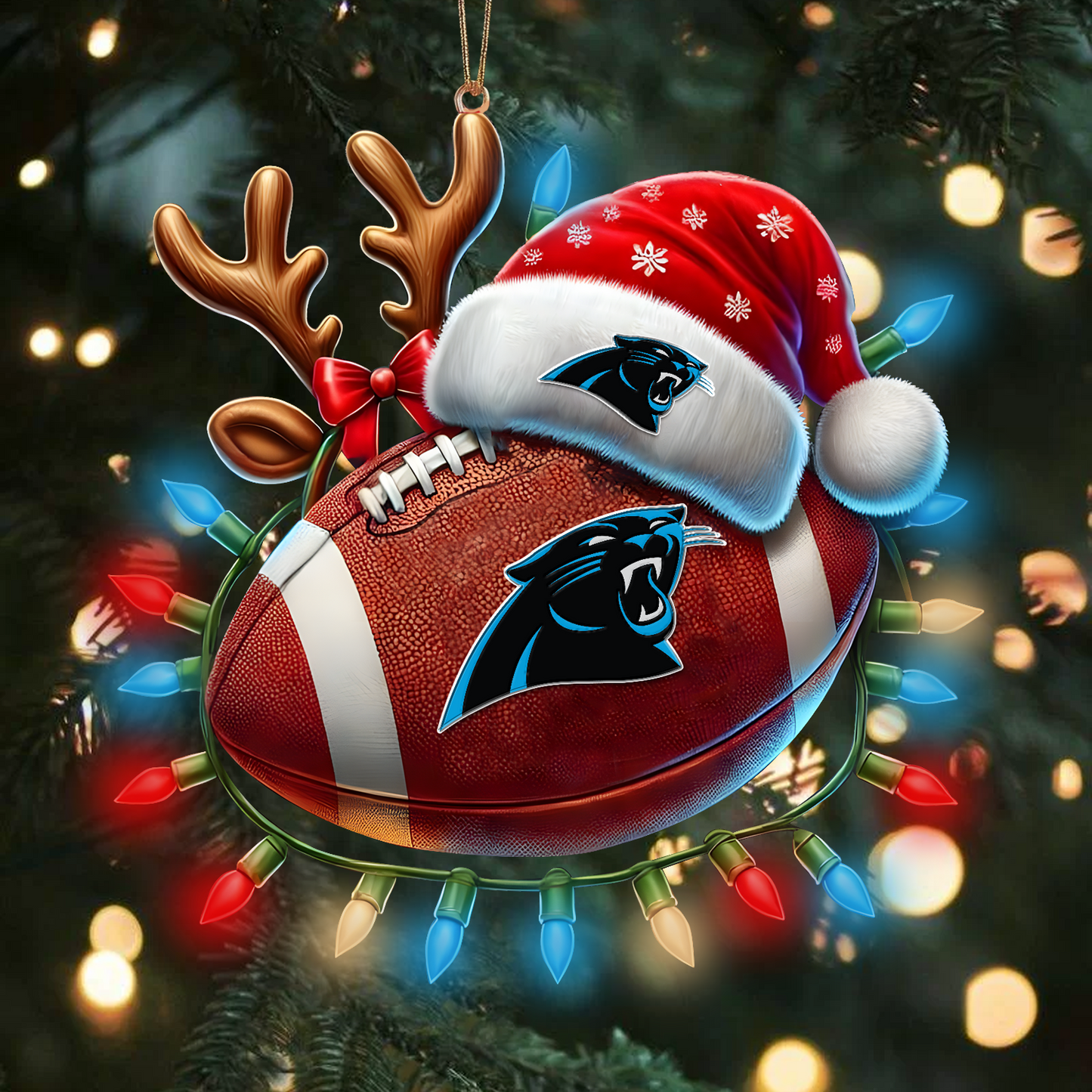 CAR x NFL Christmas Lights Football Ornament 0110 DatND ThuongNH