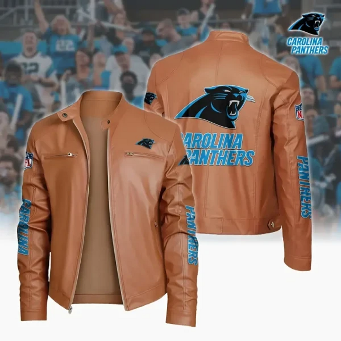 CAR x NFL Sport Leather Jacket DATND TANTD