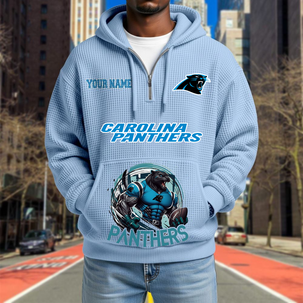 CAR x NFL Waffle Hoodie DATND TANTD