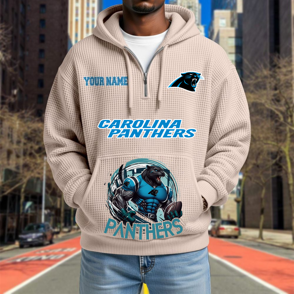CAR x NFL Waffle Hoodie DATND TANTD