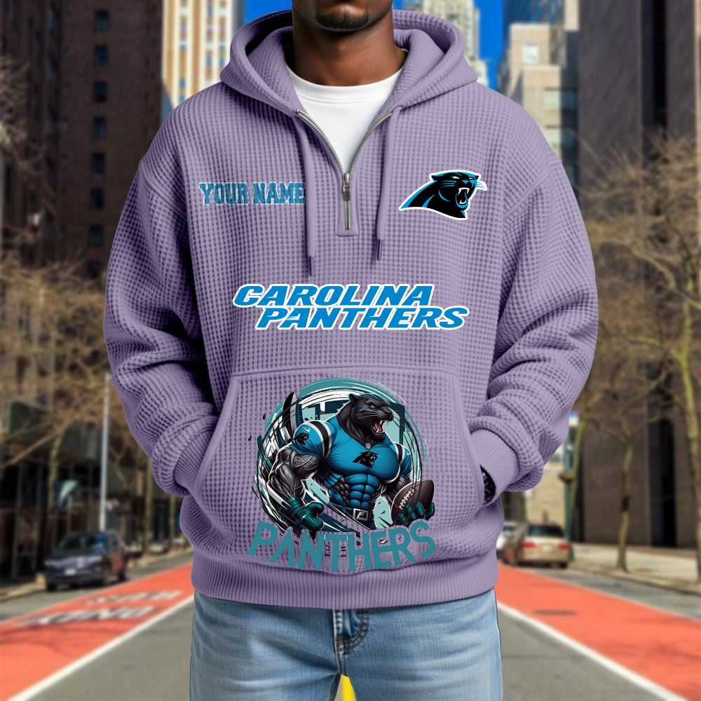 CAR x NFL Waffle Hoodie DATND TANTD