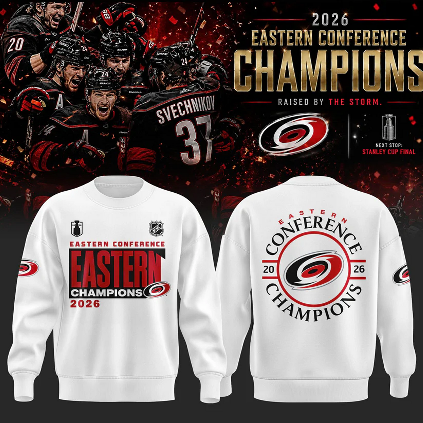 CAR x NHL 2026 Eastern Conference Champions Aparael V17 160626