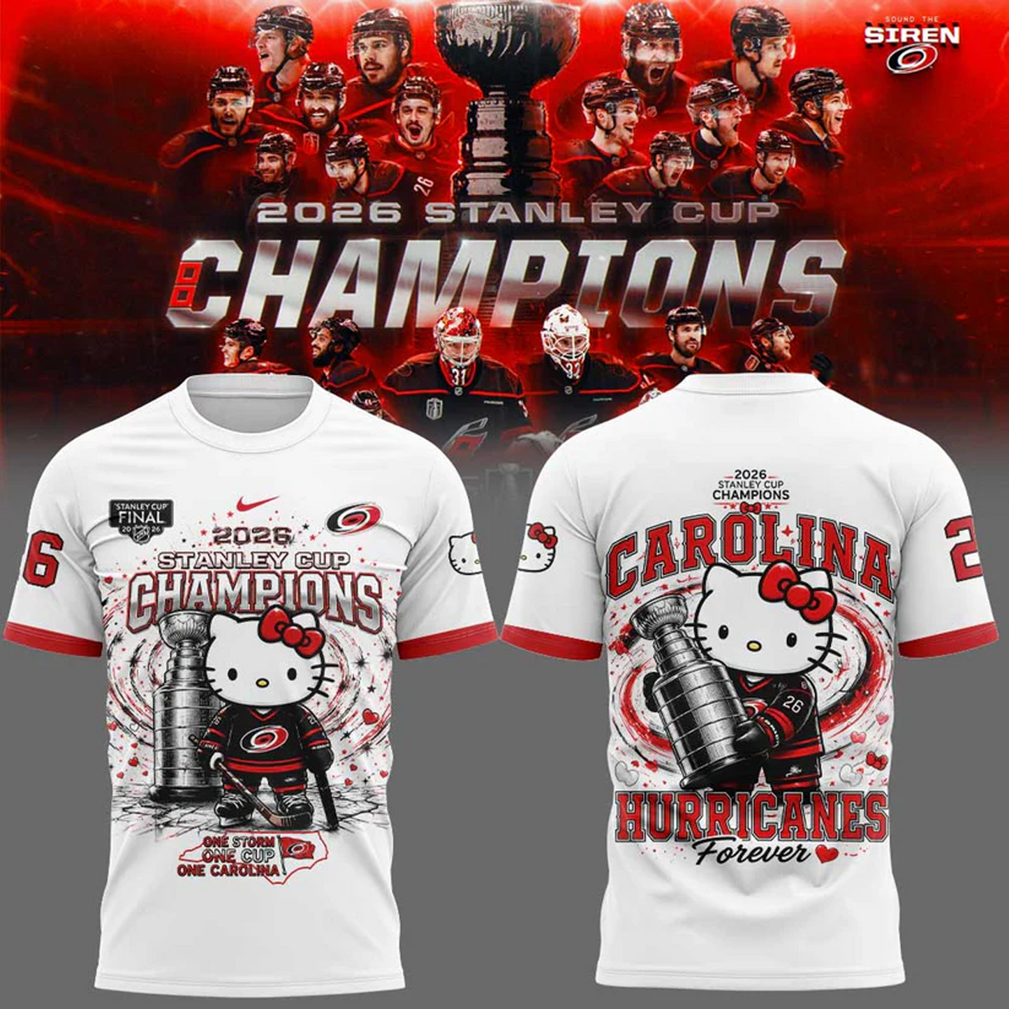 CAR x NHL 2026 Eastern Conference Champions Aparael V8 160626