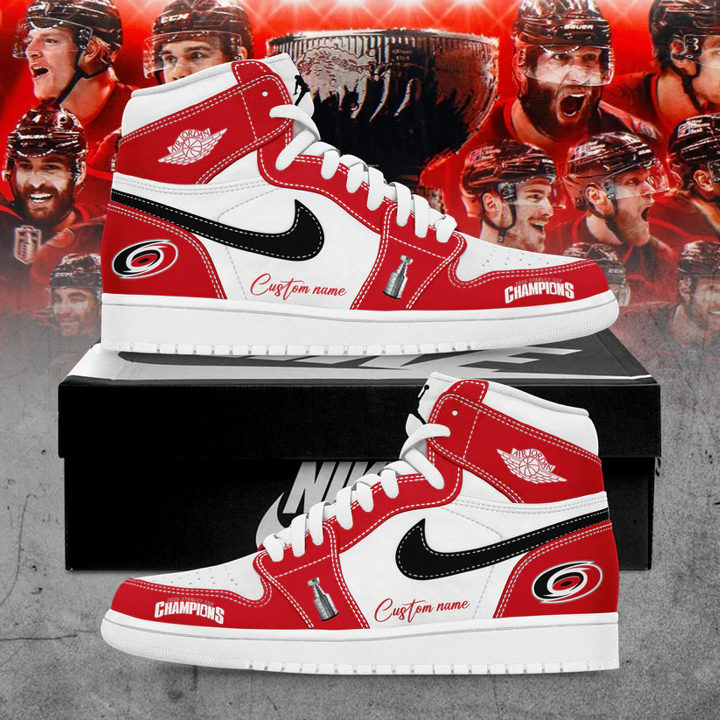 CAR x NHL 2026 Eastern Conference Champions AJ1 Shoes V3 160626