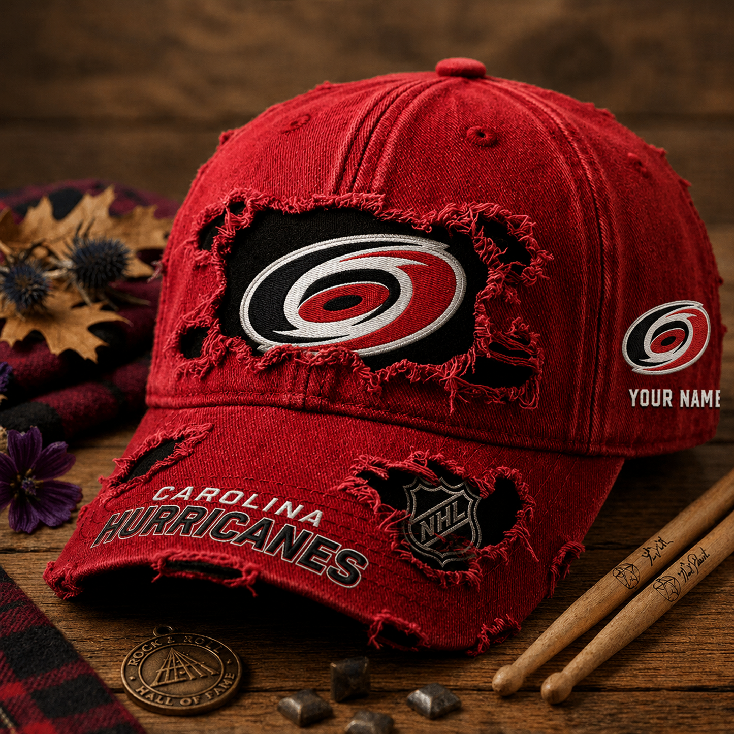 CAR x NHL Denim Washed Cap New Style DATND TANTD 290526