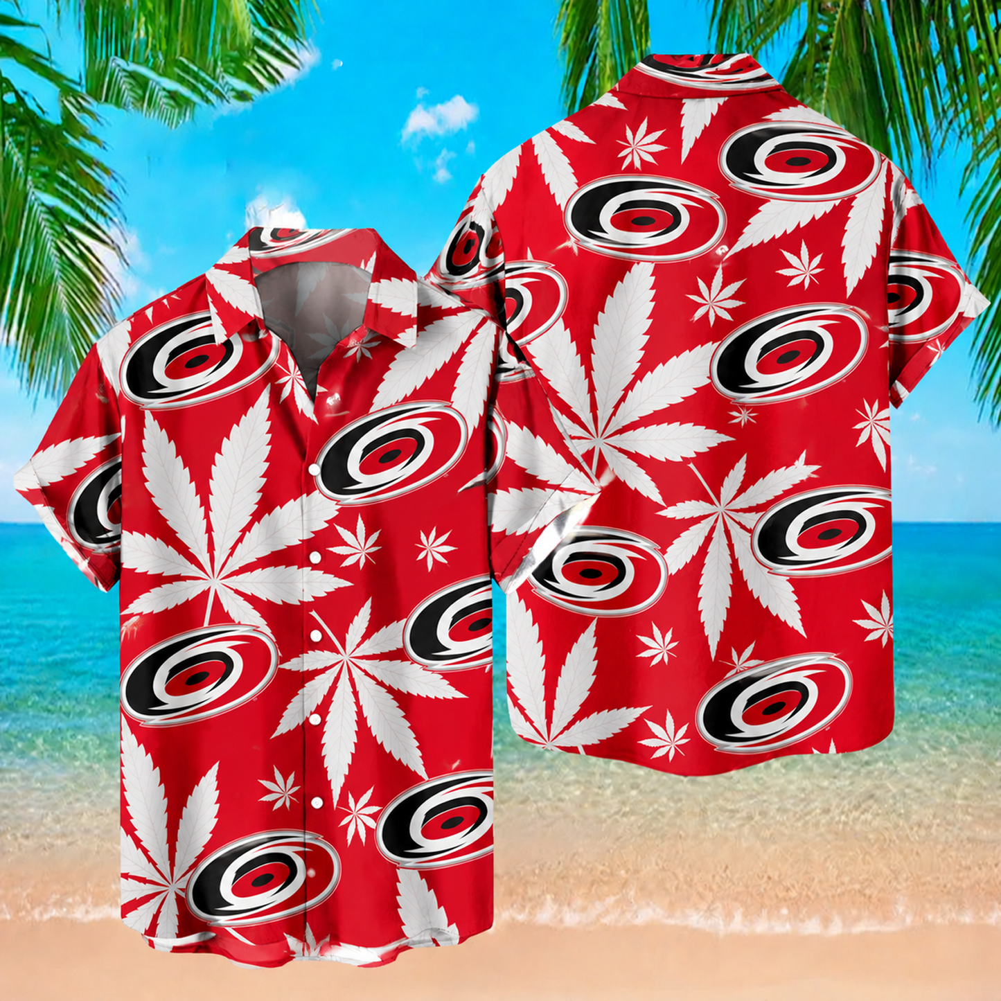CAR x NHL Hawaiian Shirt 1605 DatND DVT