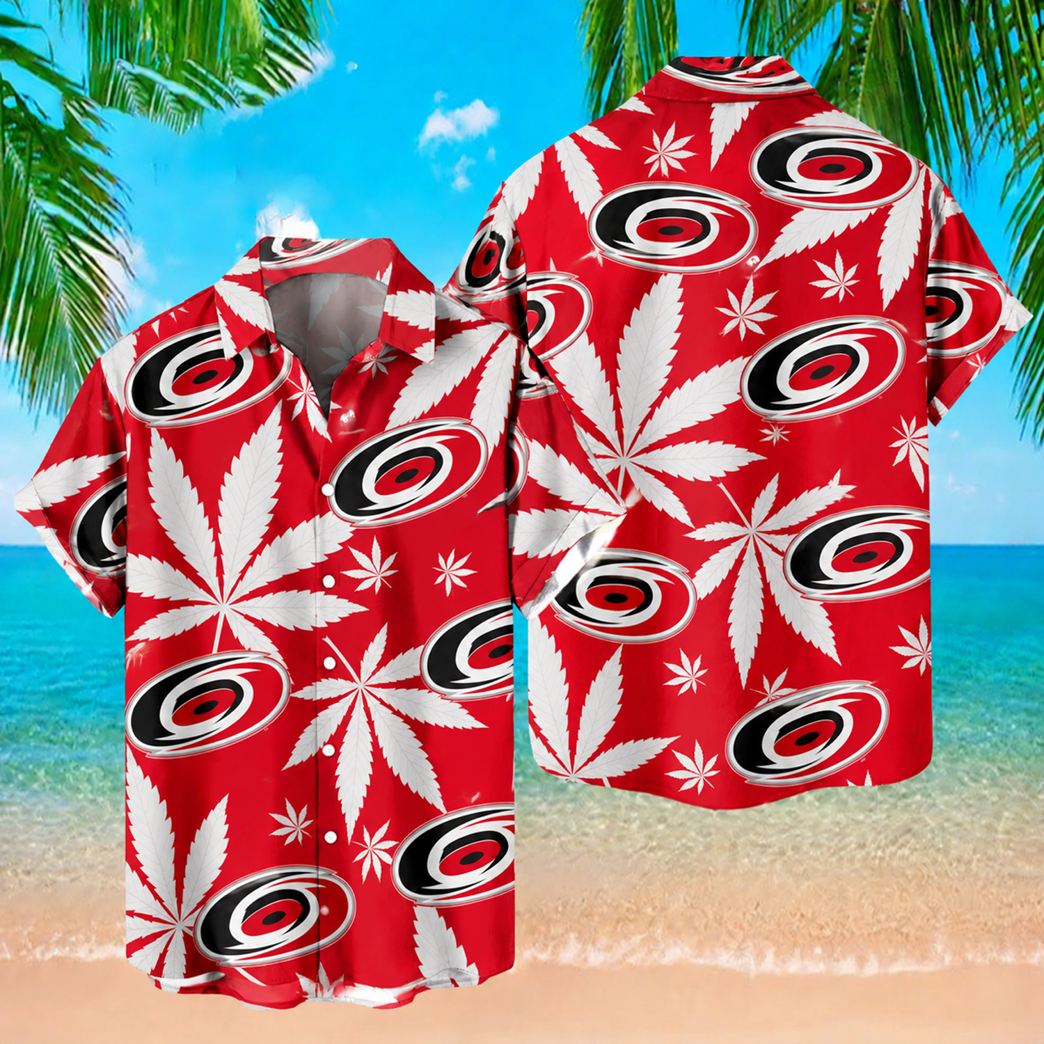 CAR x NHL Hawaiian Shirt 1605 DatND DVT