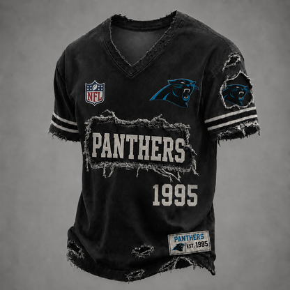 CAR x NFL LUXURY V-Neck T-Shirt 3005 DatND DVT