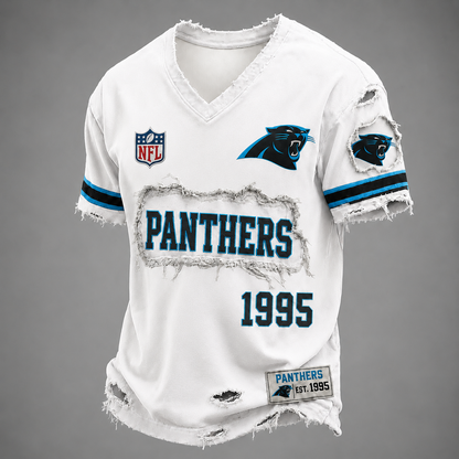 CAR x NFL LUXURY V-Neck T-Shirt 3005 DatND DVT