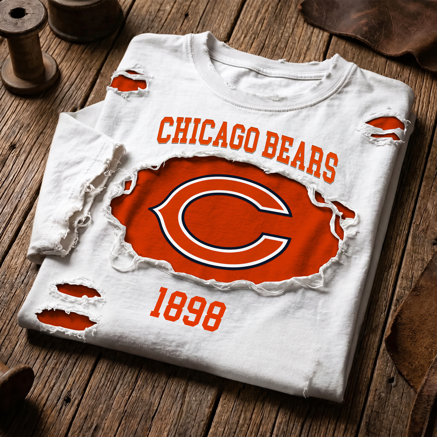CB  x NFL LUXURY CREW-Neck T-Shirt FOR SUMMER HOLIDAY  180626