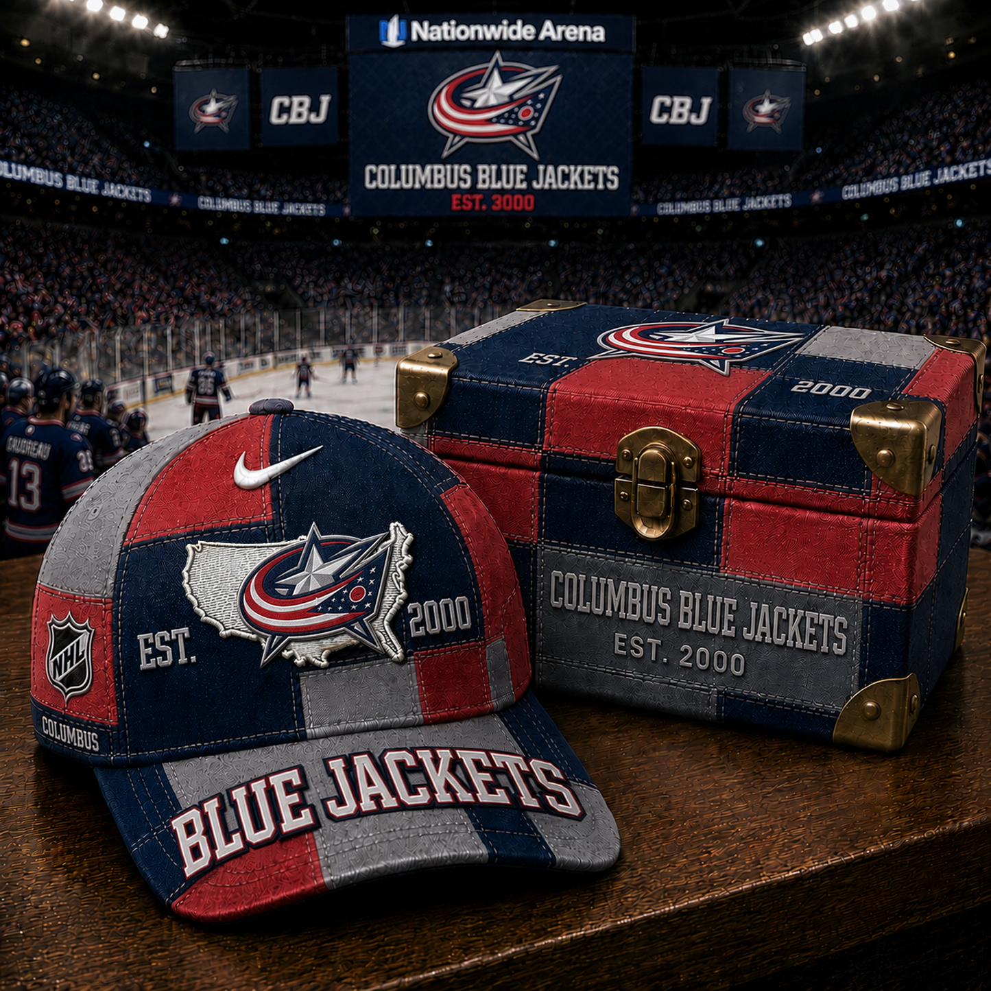 CBJ x NHL Premium Heritage Game Day Classic Cap 1805 DatND DVT
