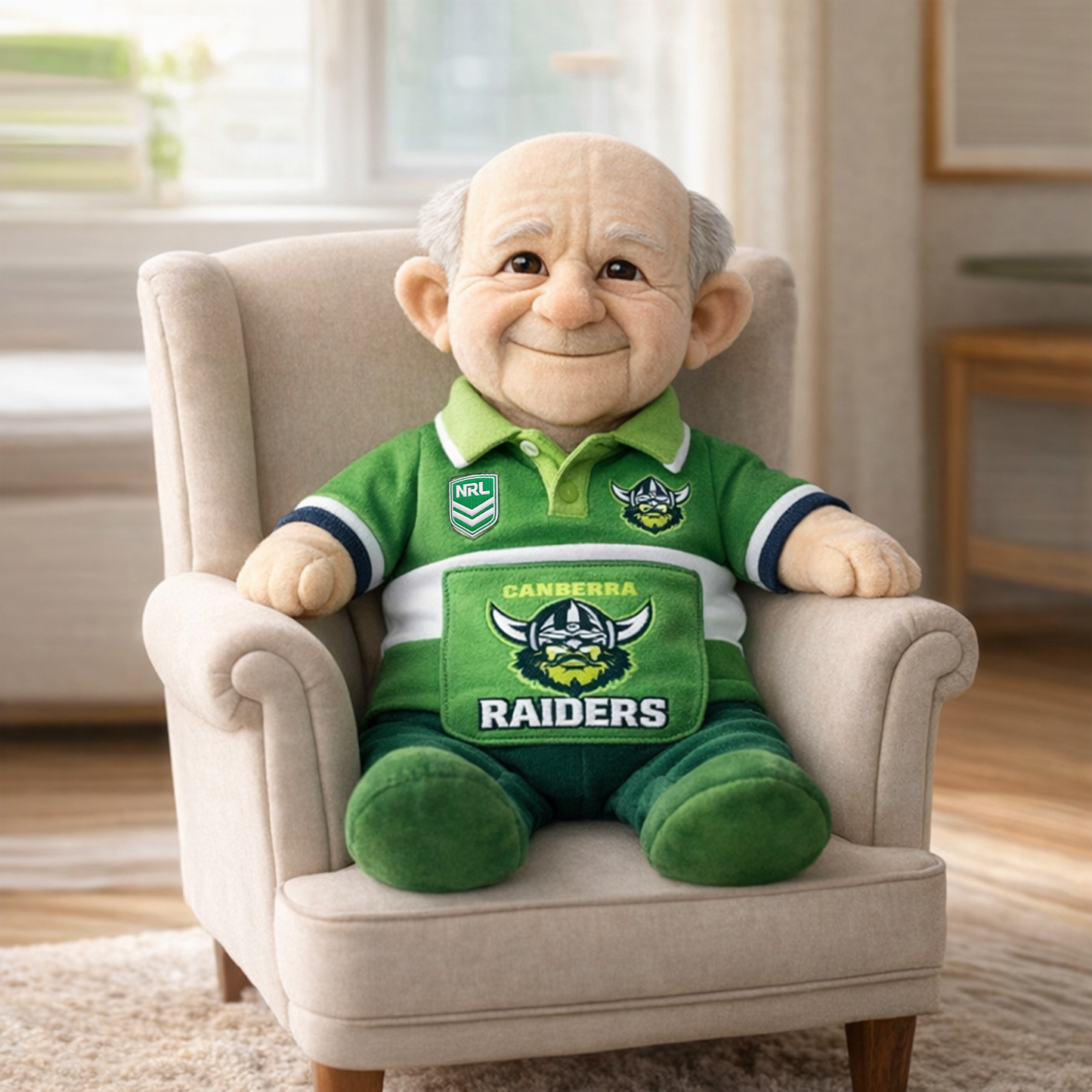 CBR x NRL Grandpa Plush Mascot DatND DVT
