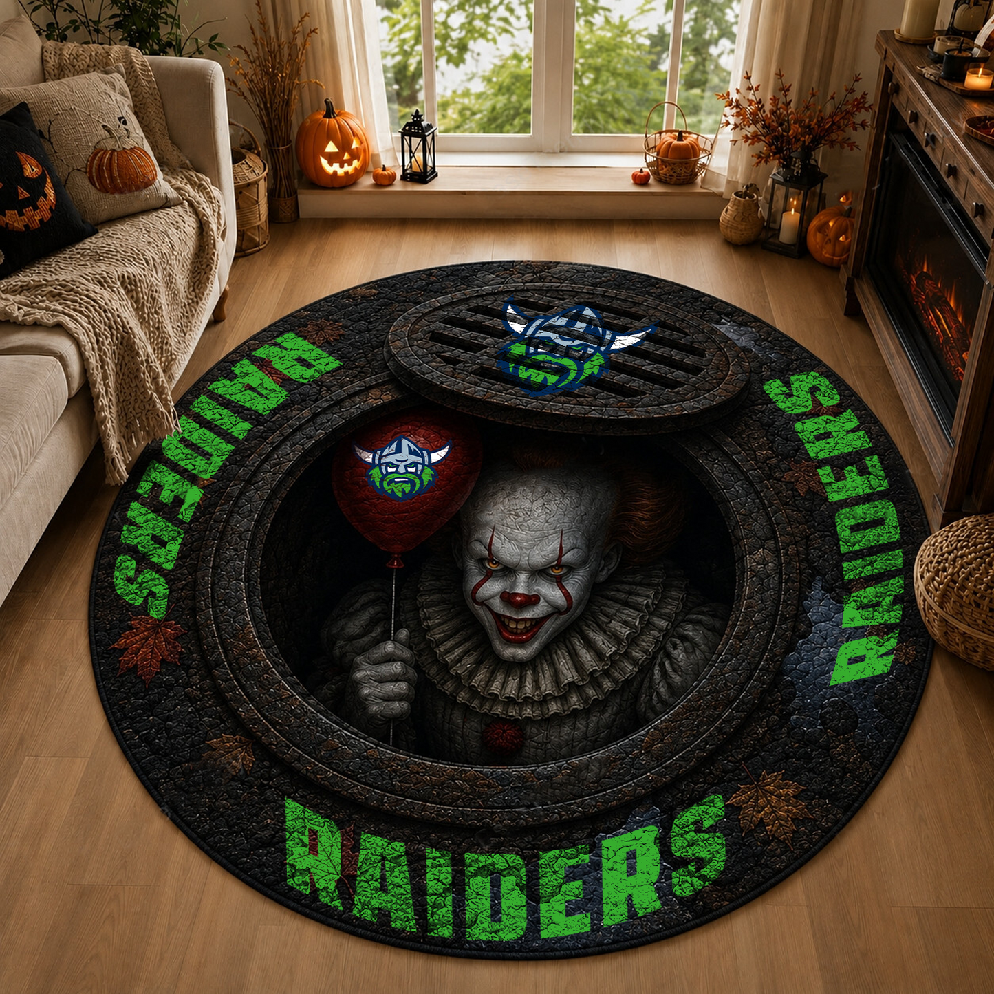 CBR x NRL Halloween IT Rug