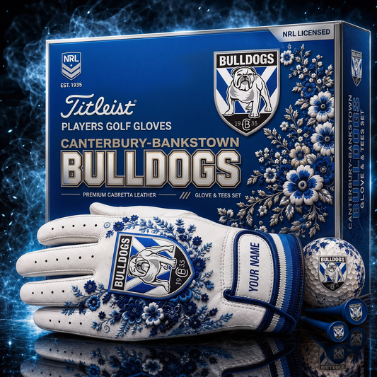 CBY X NRL LUXURY PLAYERS GOLF GLOVE GIFT SET  V2